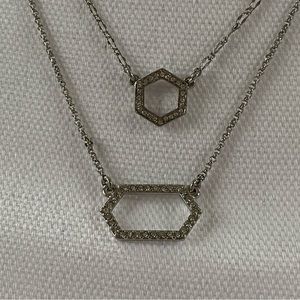 White House Black Market Rhinestone Necklace.